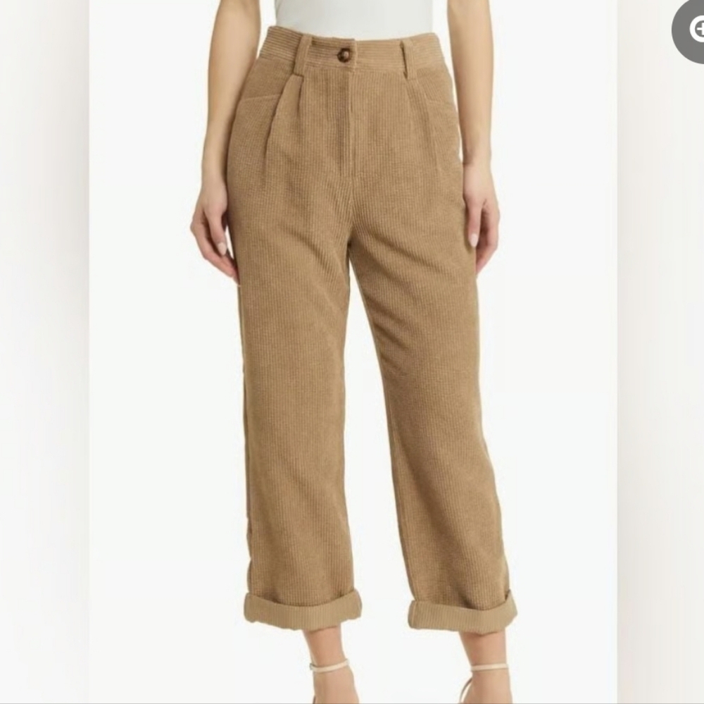 Petal & Pup Tan Corduroy Trousers Size 2